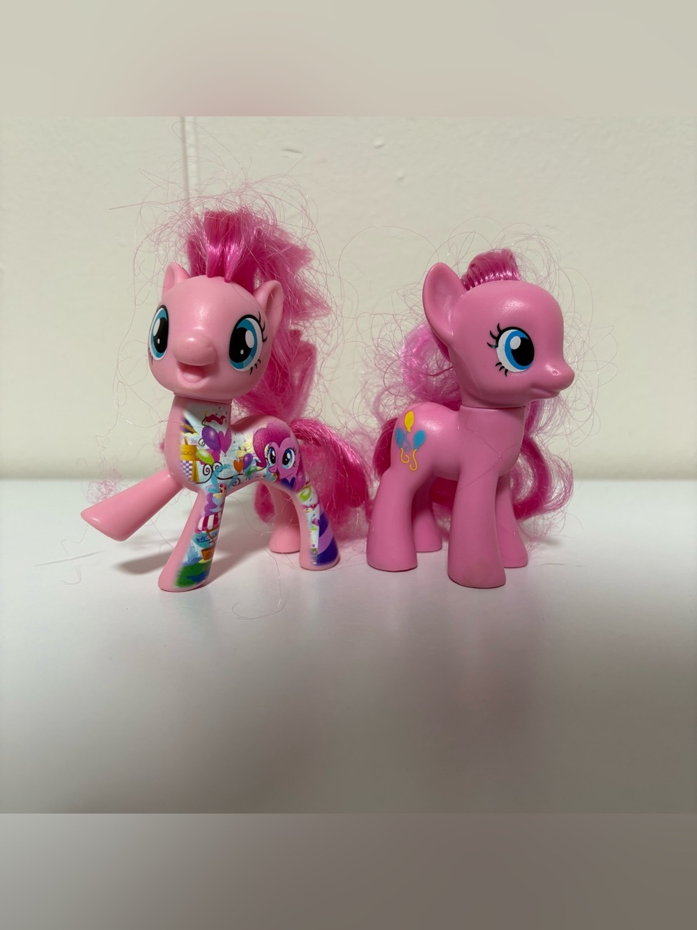 2010 Hasbro My Little Pony Pinkie Pie Duo Figure Lot Of 2 Generation 3 3”